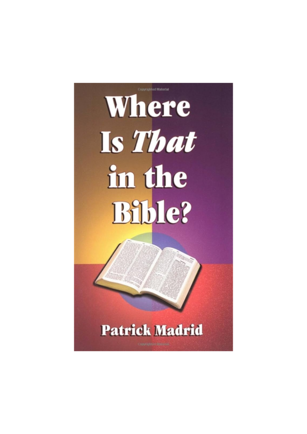 Where is that in the Bible? (138918)