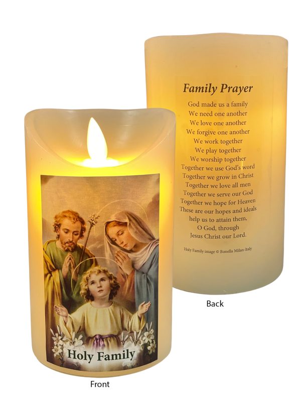 LED Wax Candle - Holy Family (142469)