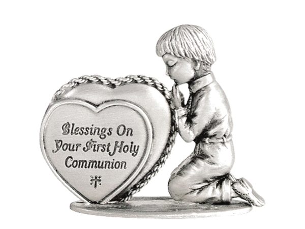 Communion Figurine - Praying Boy (143770)