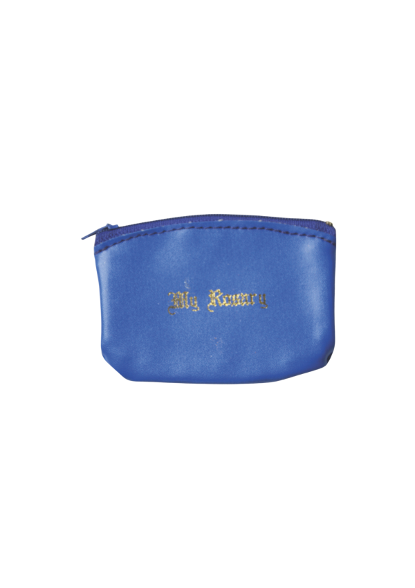 Rosary Blue Zip Purse (135077)