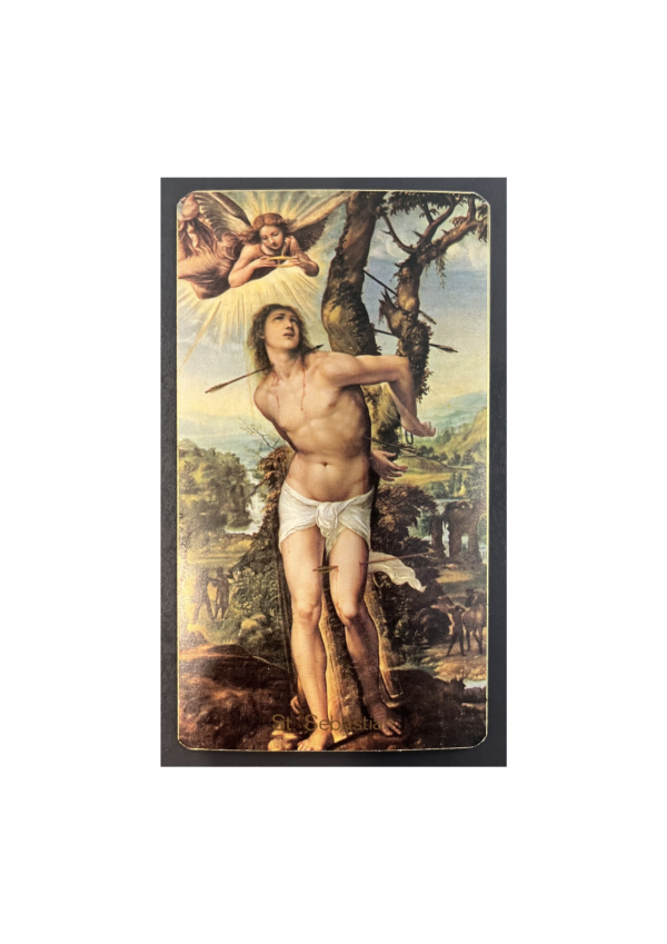 St. Sebastian Holy Card (127148)