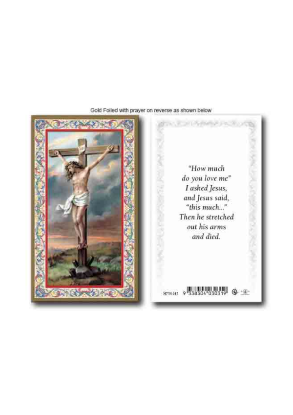 'How much do you love me?' Holy Card (127148)