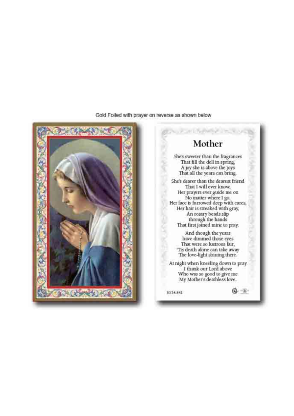 Mother Holy Card (127148)