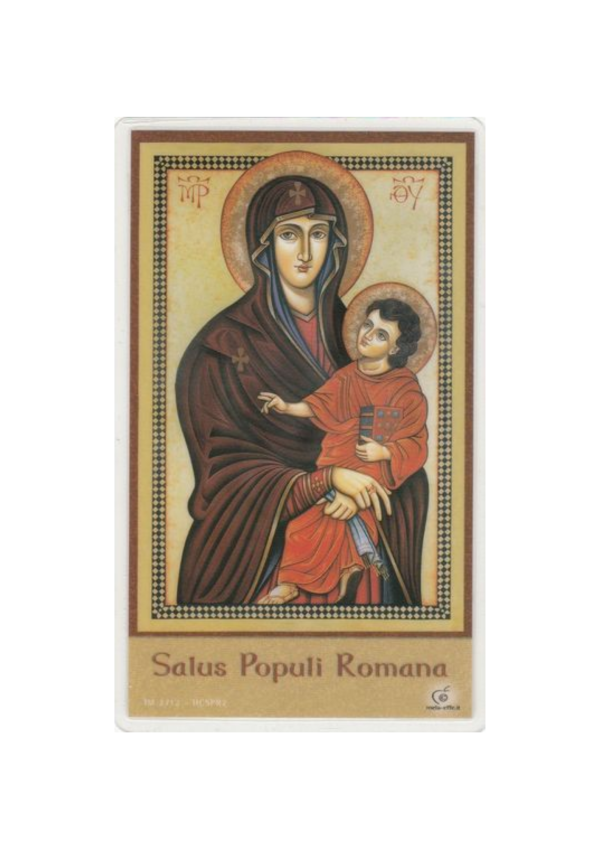 'Salus Populi Romana, Safety of the Roman People' Holy Card (127148)