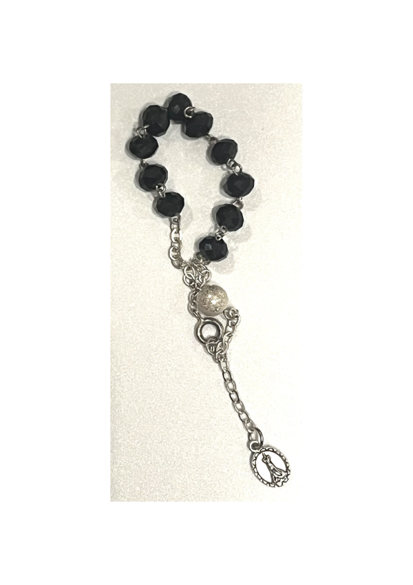 Black Rosary Bracelet (A, 138365)
