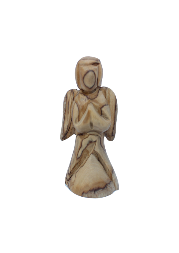 Olive Wood Angel Statue (142799)