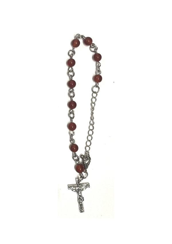 Carnelian Rosary Bracelet (139325)