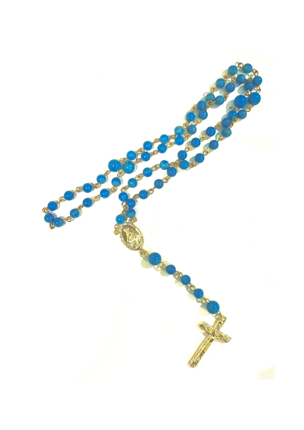 Turquoise Rosary (135828)