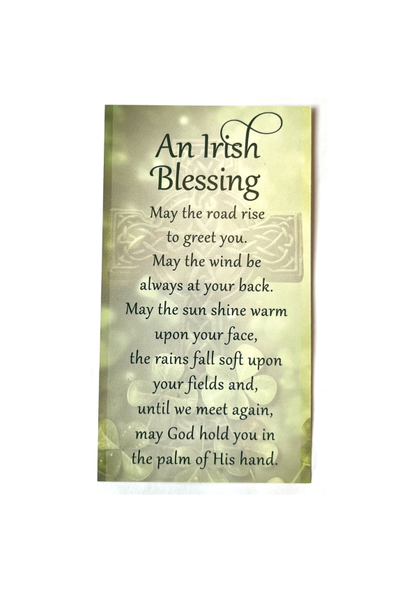 'An Irish Blessing' Holy Card (127148)