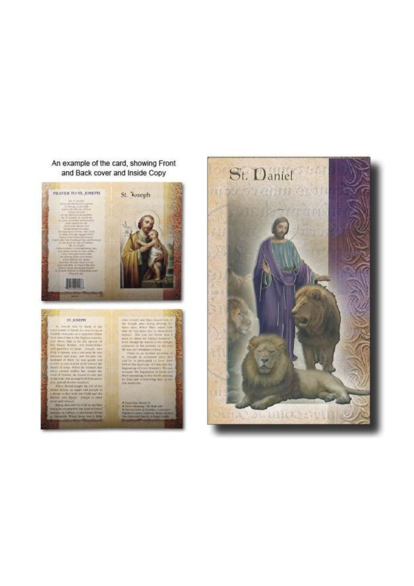 St. Daniel Biography and Prayer Card (132134)